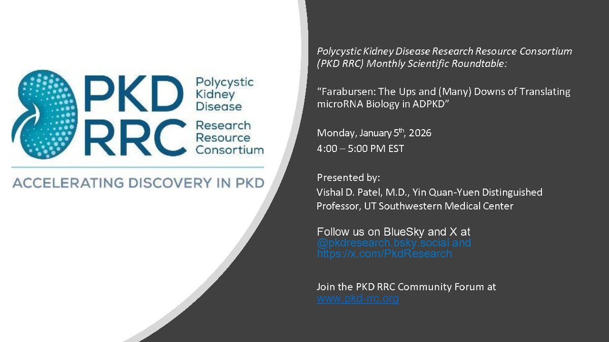 PKD Research Resource Consortium tweet media