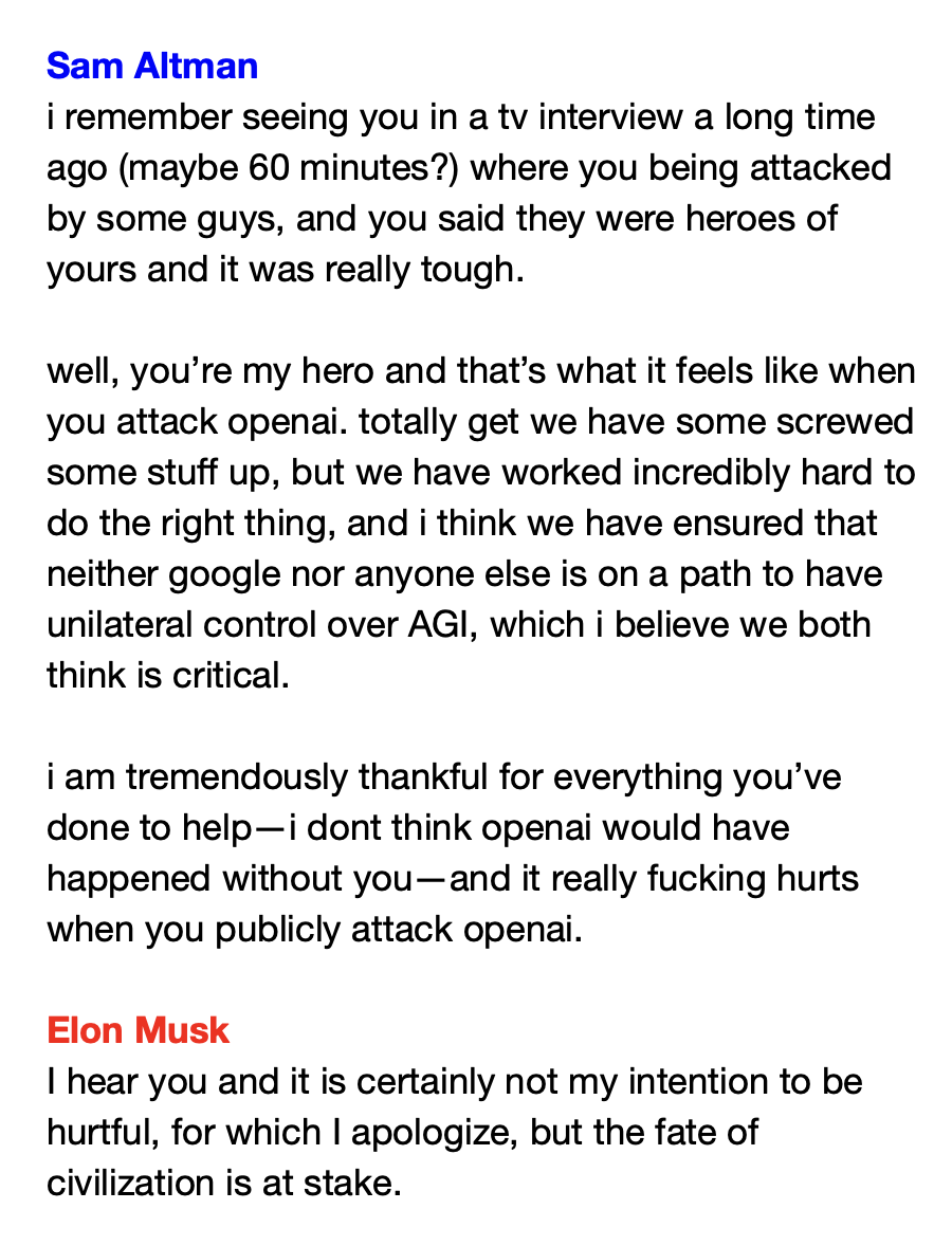 Bruh we did you punch me in the face: Future of civilization is at stake 😂  @elonmusk bro, I love you, but this should be a meme.