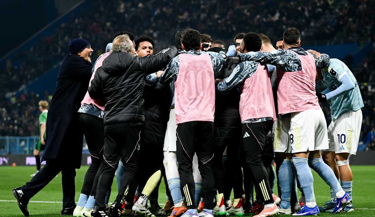 Questo è da Juventus ❤️

E secondo me, questo è quello che è mancato prima dell'arrivo di Luciano Spalletti.
Oggi diamo l'impressione di essere una squadra, per davvero.

Prima eravamo un insieme di giocatori con la stessa maglia.
Non è la stessa cosa.

Gol e assist di Jonathan