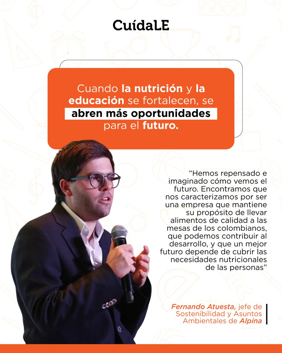 Nos alegra ver a Alpina sumarse a iniciativas como Vamos Pa’ Lante, que fortalecen la educación y abren oportunidades para más jóvenes.

Cuando las buenas marcas actúan con propósito, su impacto va más allá del producto y contribuye al futuro de muchas personas. 👏✨