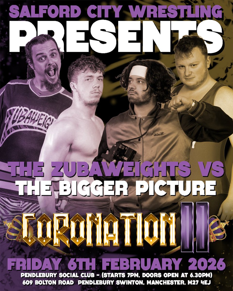 Salford City Wrestling - FRIEND OR FOE- 05/06/26 tweet media