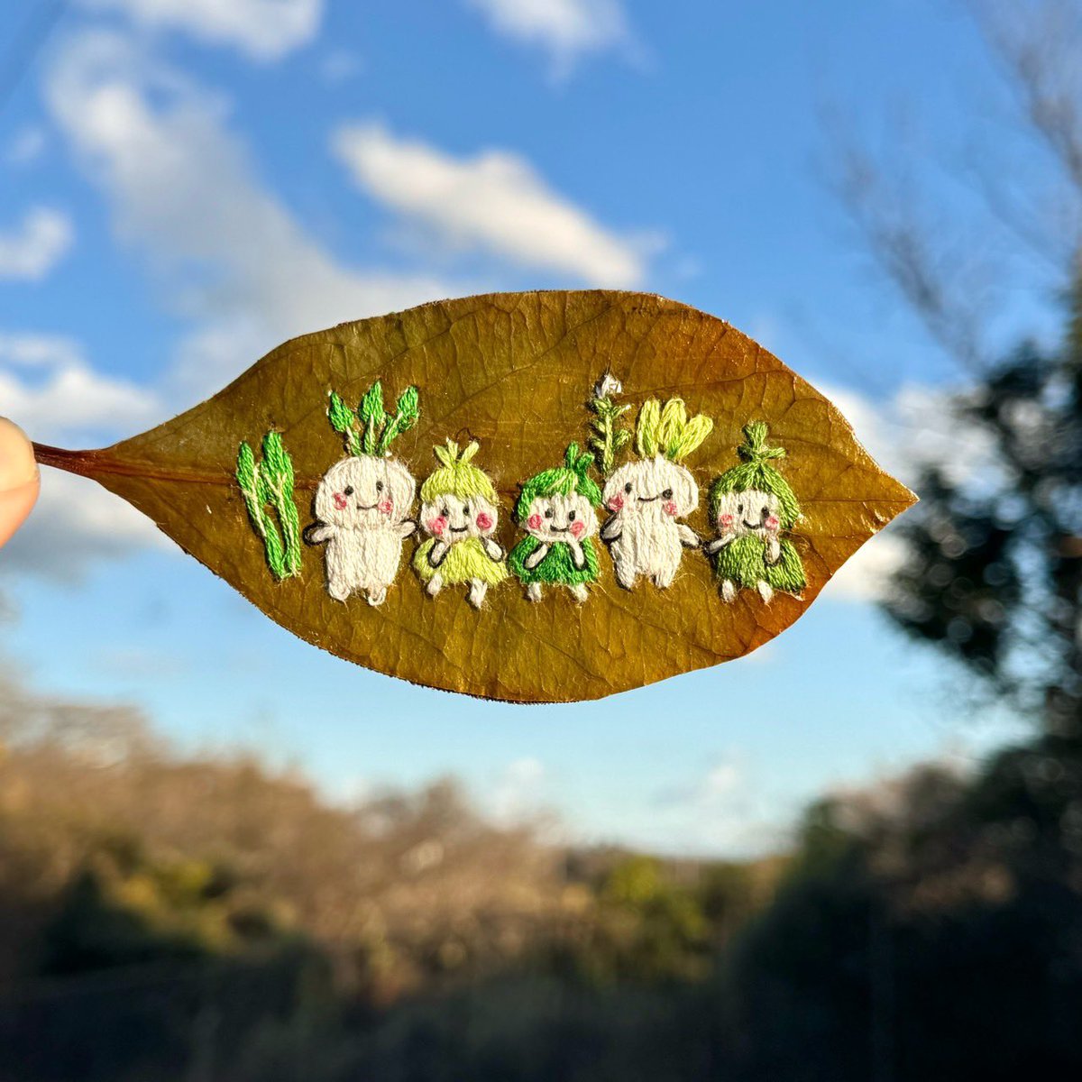 可愛い❤ 元気受け取りました〜💪💕👍