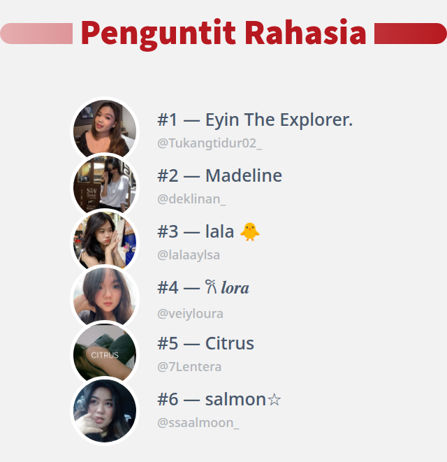 Saya baru saja menemukan siapa yang mengunjungi profil Twitter saya!

⠀➡️ infinitetweet.me/secret-stalker…