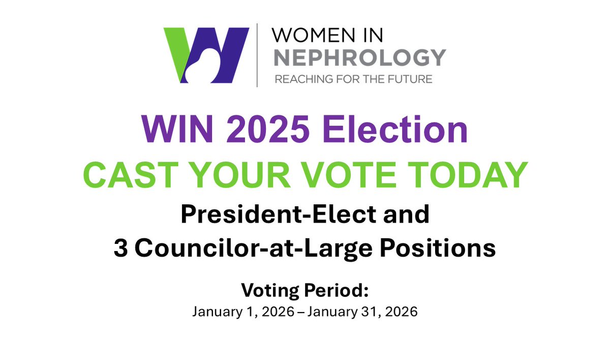Women In Nephrology tweet media