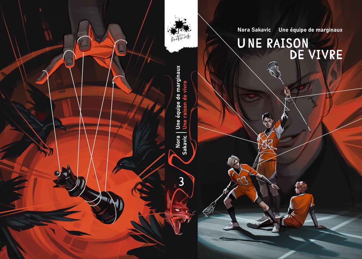 KoldanGreyArt's tweet image. III. ♟🐦‍⬛️
The King's Men cover design for Editions Bookmark

#aftg #andriel #kevinday