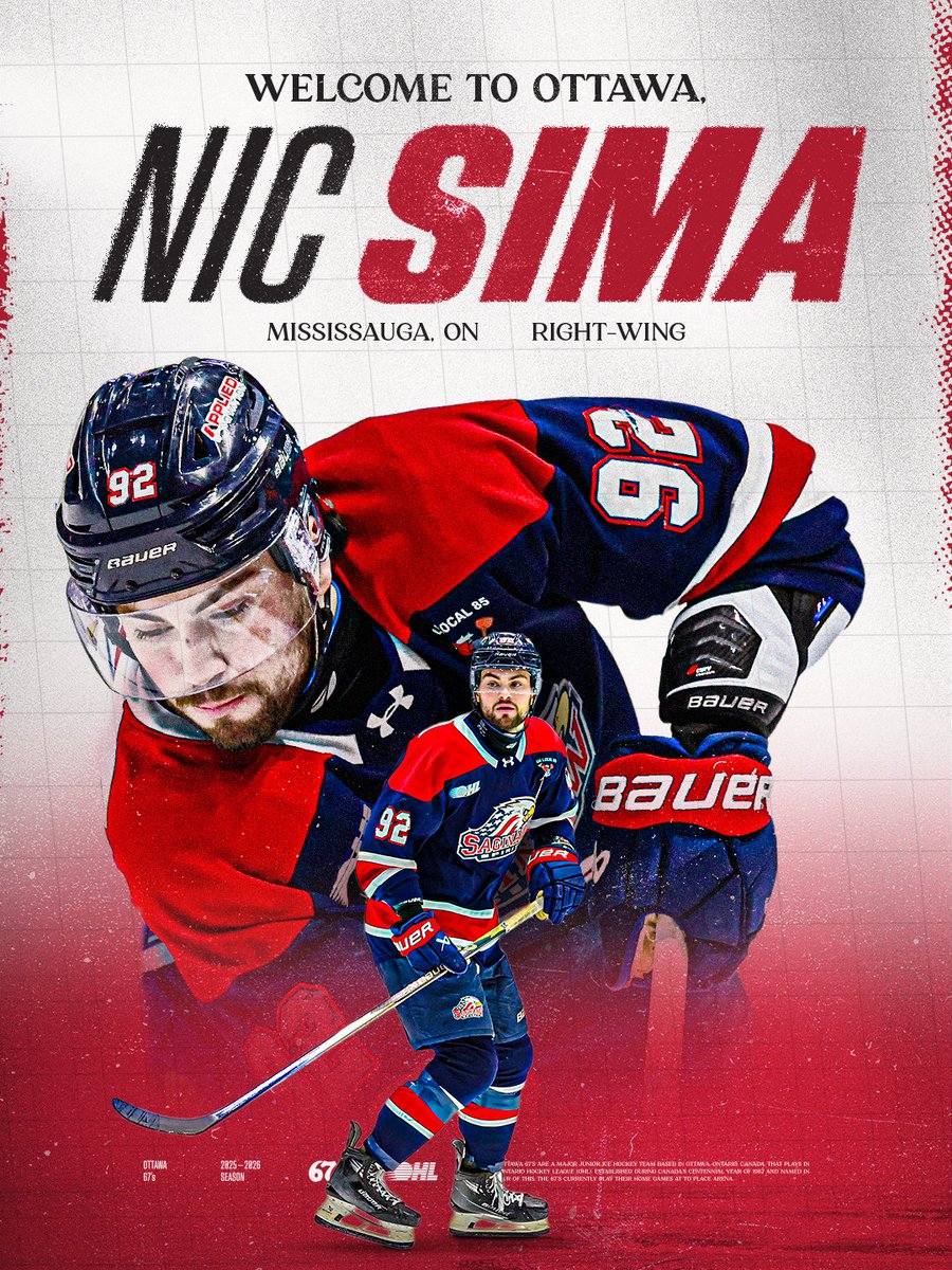 Ottawa67sHockey's tweet photo. THE POT’S SIMMERING 🫖

Welcome to Ottawa, Nic! https://t.co/9BC847QM25