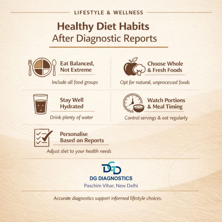 dgdiagnostics's tweet image. Lifestyle &amp;amp; Wellness | Patient Education
Healthy Diet Habits After Diagnostic Reports
Practical, easy-to-follow guidance
@dgdiagnostics  
Accuracy in diagnostics. Clarity for healthier living.

 #DGDiagnostics #DiagnosticCare #delhi #exercisemotivation #EarlyDetection