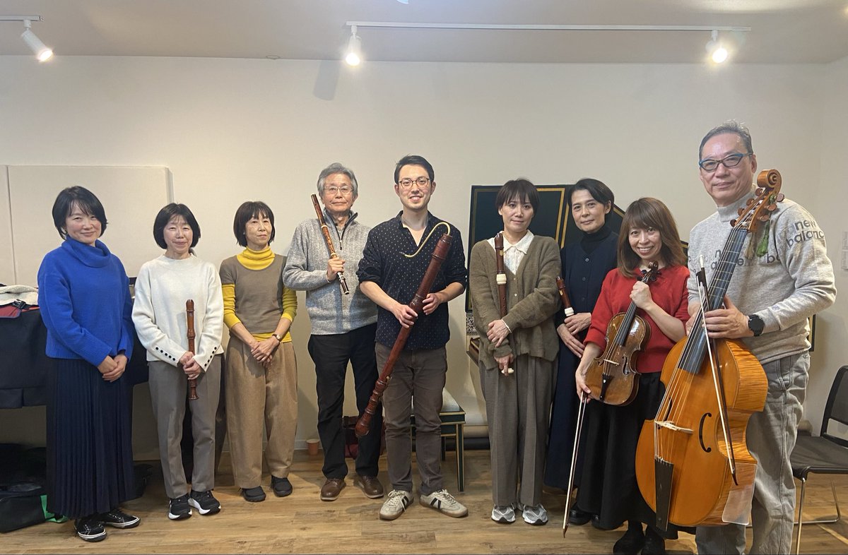 西宮での【表現のための古楽レッスン会】無事に終了しました。

最終回は1/11(日)名古屋です。
10:30-21:00 出入り自由で聴講のみ募集しています。
興味のある方は、直接会場へお越しください。

詳細　paonozaki.exblog.jp/244730395/
<a href="/PAOmusique/">PAOMUSE⚜️パオミューズ</a>
