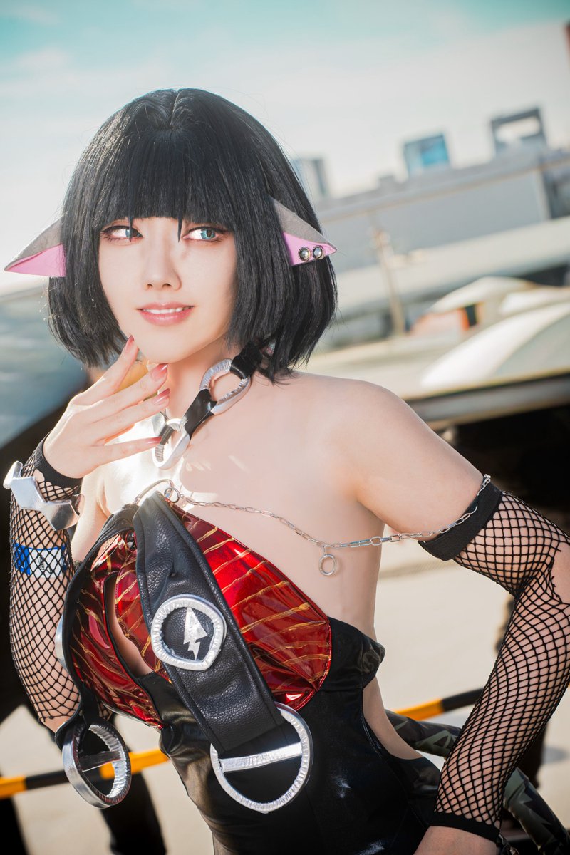 FF_nogu's tweet image. Cosplay / Zenless Zone Zero 
ジェーン・ドゥ / Jane Doe

Photo:@rukuto____mel 
#C107_cos #zzzcosplay