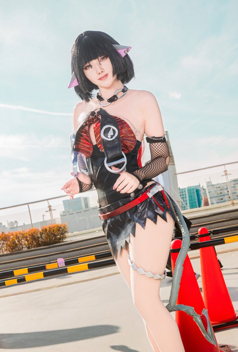 FF_nogu's tweet image. Cosplay / Zenless Zone Zero 
ジェーン・ドゥ / Jane Doe

Photo:@rukuto____mel 
#C107_cos #zzzcosplay