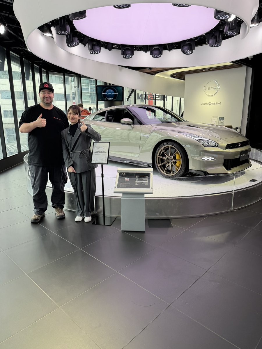 kaosgarage's tweet image. Nissan crossing #tspec #gtr #japan