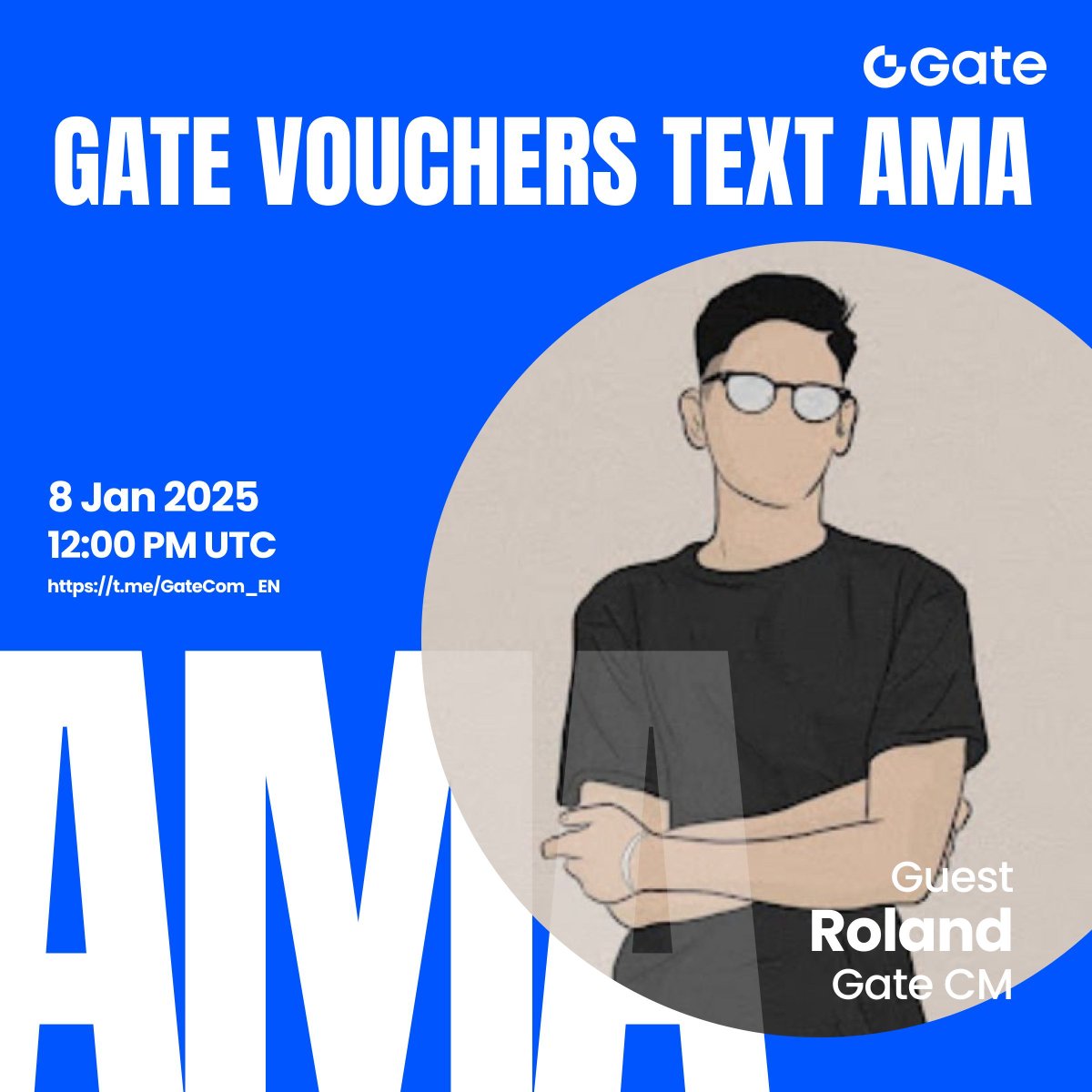 What are Vouchers? Join our AMA to find out!

Venue: t.me/GateCom_EN
Date: 12:00 PM, Jan 8 (UTC)

🎁 5 winners, $10 each! 
📌 Follow <a href="/Gate/">Gate</a> + Like &amp; RT

👉️ Complete Gleam tasks to earn: gleam.io/HT9RK/gate-tex…