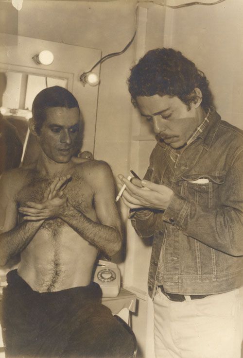 chico com ney matogrosso, em 1975.