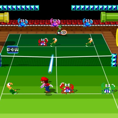 I miss Mario Power Tennis' courts #MarioTennisFever