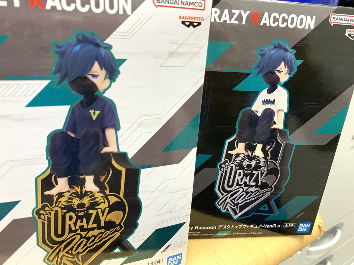 CrazyRaccoon デスクトップフィギュア VanilLa 全2種 10体 Vanilla