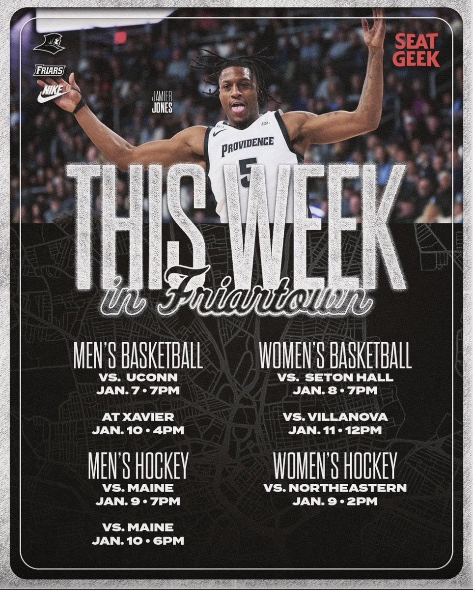 The411newspaper's tweet photo. Big game for the Friars against UCONN
@PCAthletics https://t.co/CrOfMJFhNk