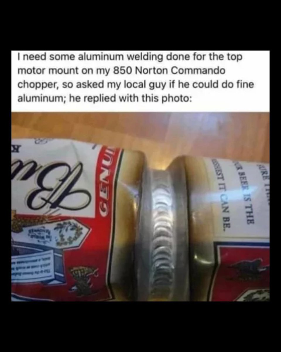 Memedroid's tweet image. hired #welding #memes #cars #work #funny