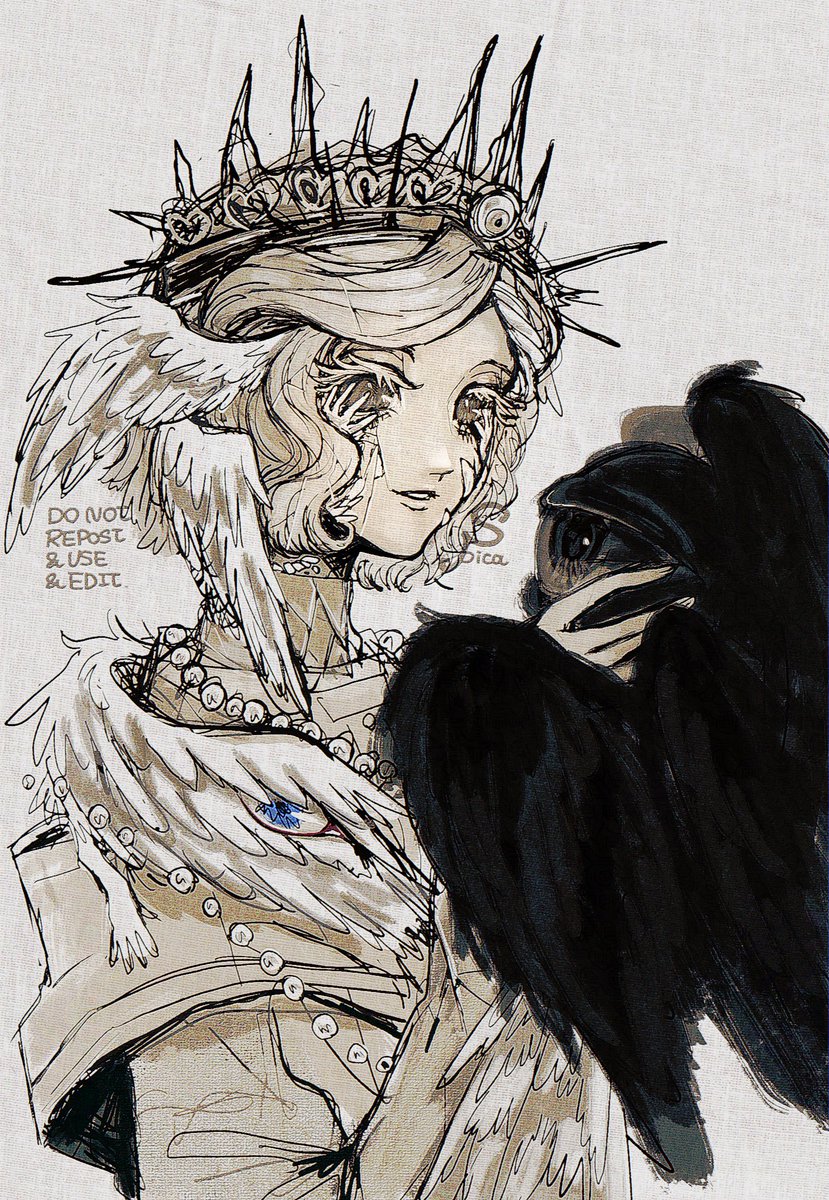 女神...いや天使だ......👼🤍🖤