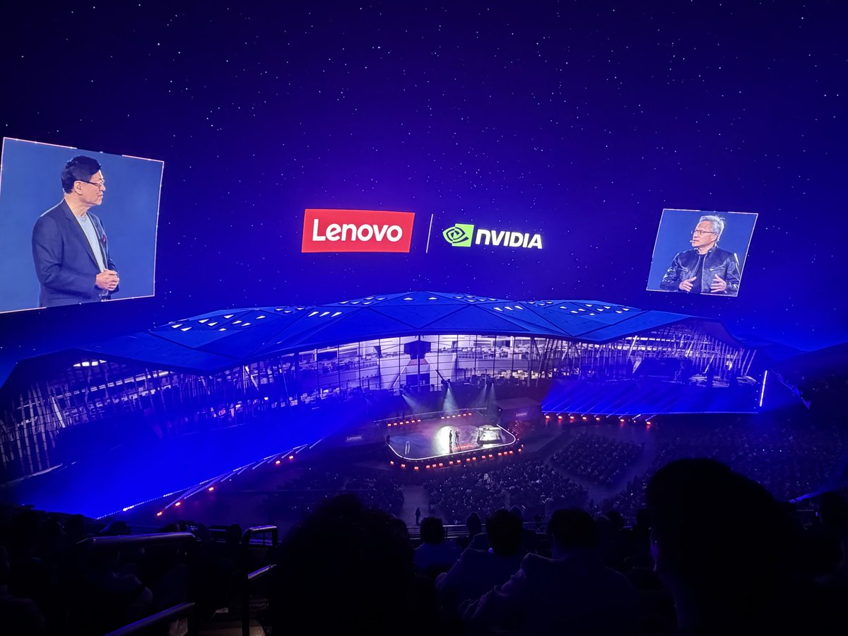 #lenovotechworld definitely geeks dream!