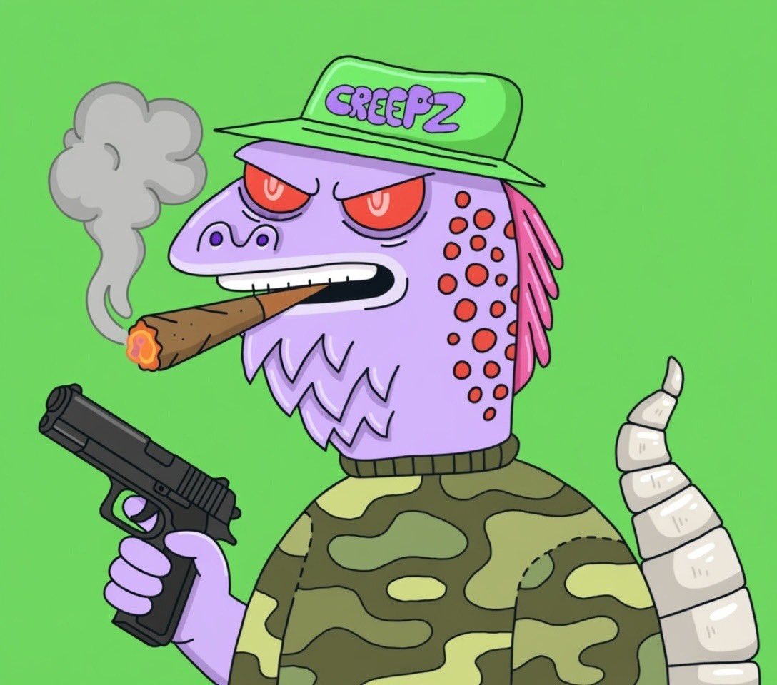 Who else is Ready for the invasion besides this guy? <a href="/creepz/">Creepz</a> $CREEPZ