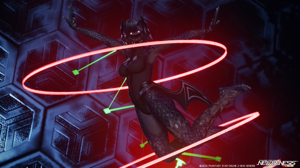 エステ無料だから久々に異色肌🫶

#メンテの日なのでssを貼る 
#PSO2NGS_SS