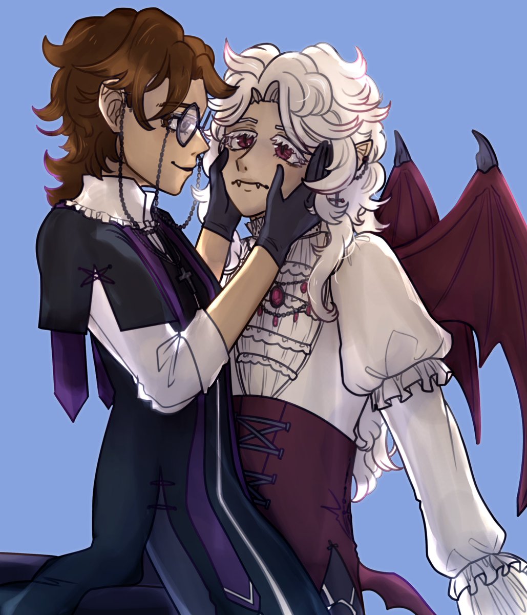 Tiny vampire and the priest 🙏

#orphrick #IDV