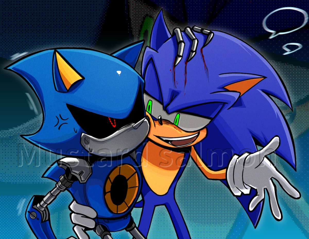 cup99mug33992's tweet image. 分享委托🥰💙⚙#metalsonic #SonicTheHedgehog #SONIC #metonic