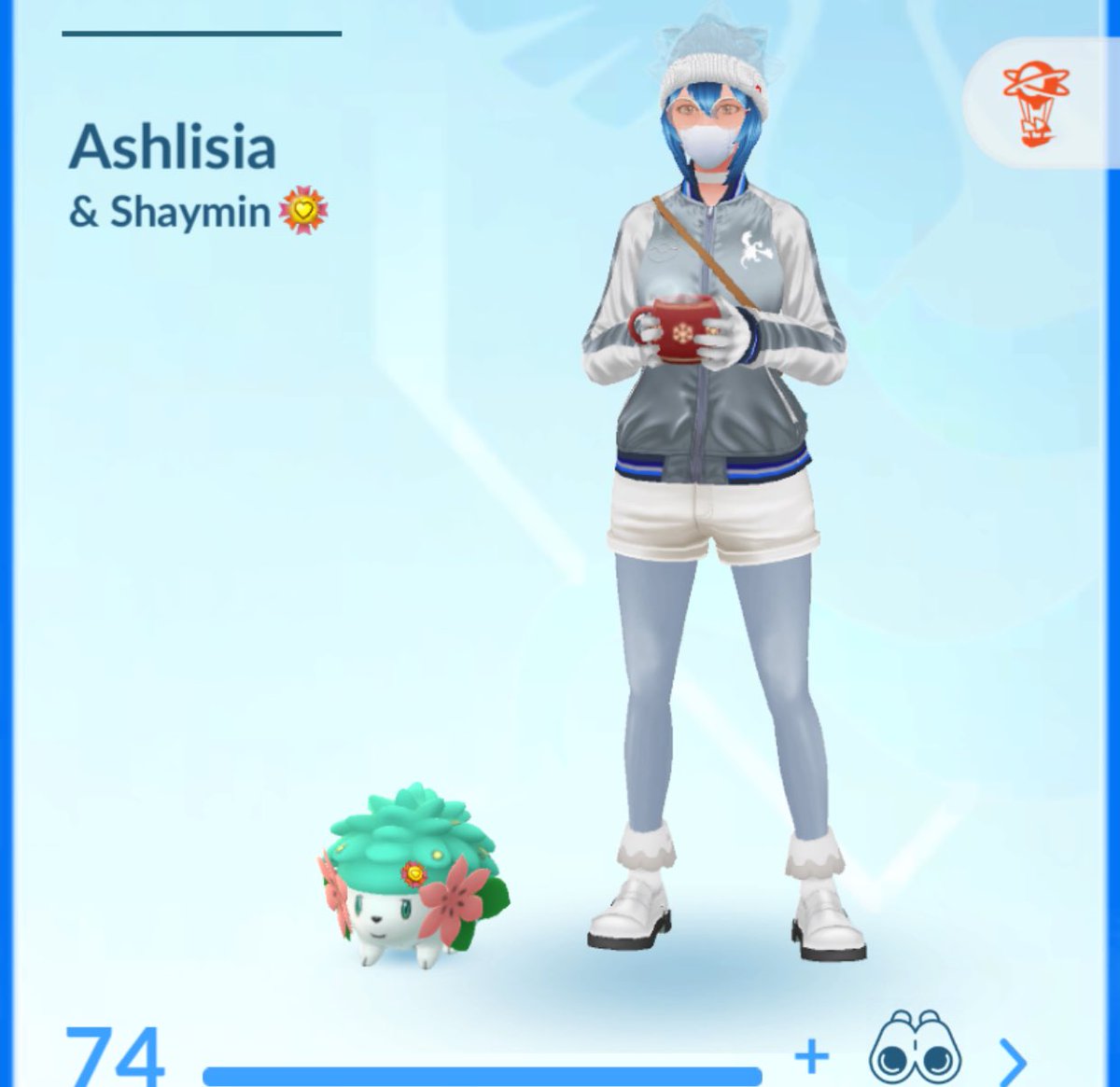 Level 74 today 🎉 #PokemonGO