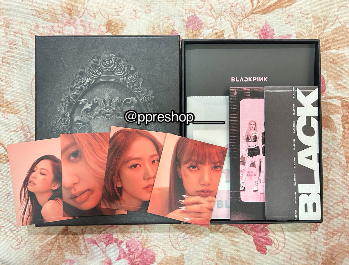 ppreshop__'s tweet photo. 🎀 อัลบั้มเปล่า Kill This Love 
. Black/Pink Ver.

190 ฿/1
🚗 ส่งฟรี
#ตลาดนัดบพ #ตลาดนัดblackpink https://t.co/xxyBAofDW1