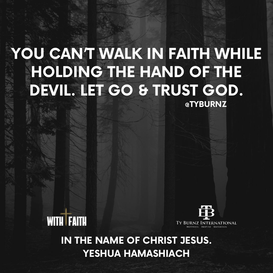 Trust God.
#Faith