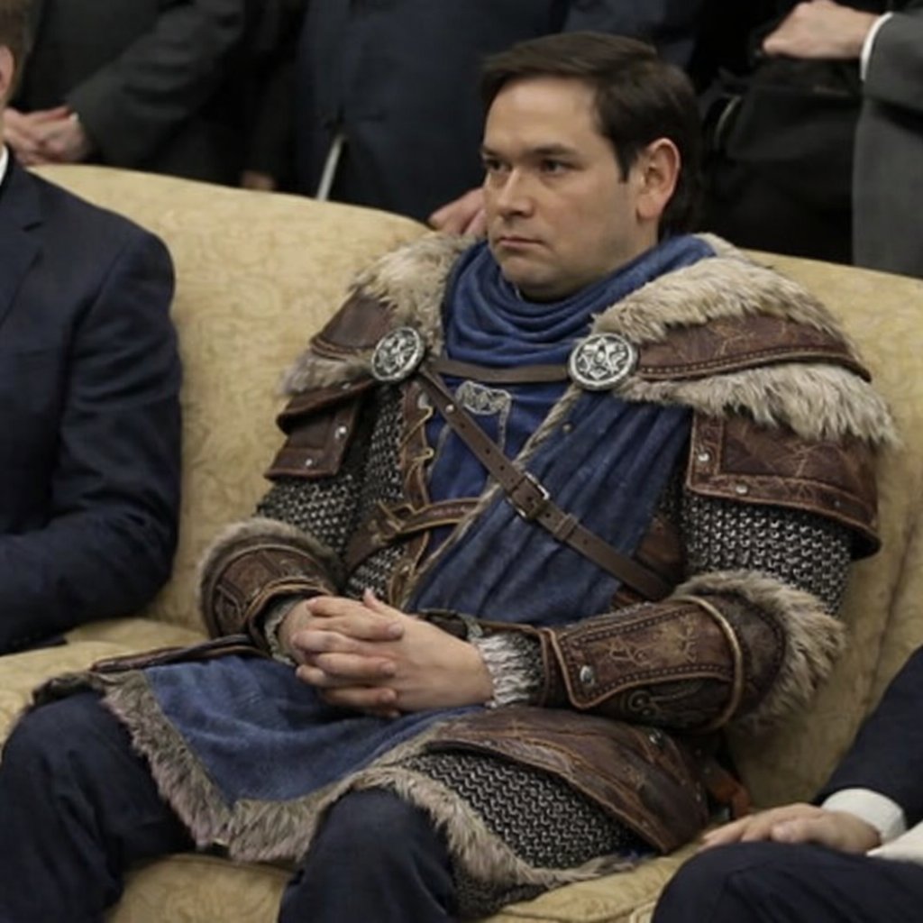 BREAKING - Marco Rubio has been appointed Jarl of Whiterun after Balgruuf the Greater is exiled by the Stormcloaks.