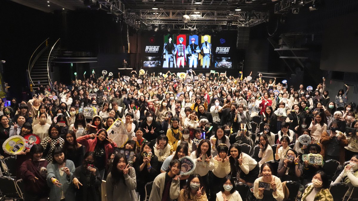 ✨BY THE BEAT 2025 Taiwan Fan Meeting✨
💚❤️💙💛大合照公開！

感謝來到現場的所有觀眾！
有你們的應援，讓見面會更加熱鬧！

#NIJISANJI_EN #BYTHEBEAT #ZealGinjoka #Freodore #Seible #KaelixDebonair