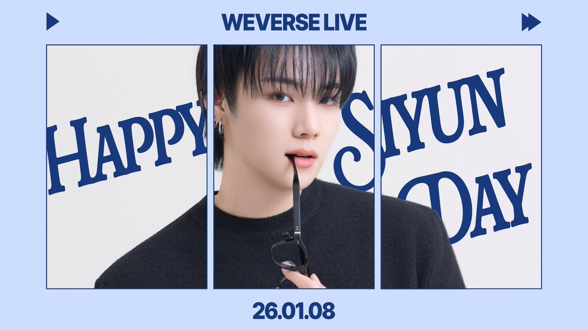 [Weverse LIVE] 산중 호걸이라 하는 슌랑님의 생일날이 되어 무도회가 열렸네🐯💙

26.01.08 7PM🎉 Coming soon!

🔗 weverse.io/ampersandone/l…

#앰퍼샌드원 #AMPERSANDONE #Happy_SIYUN_Day