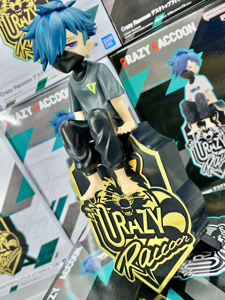 新着景品】 Crazy Raccoon デスクトップフィギュア