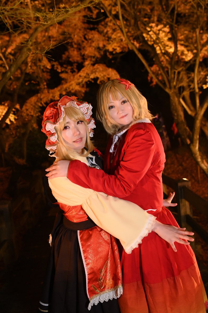 cos】東方Project/秋姉妹 秋穣子🍁 @623tskrn 秋静葉🍁さざこな
