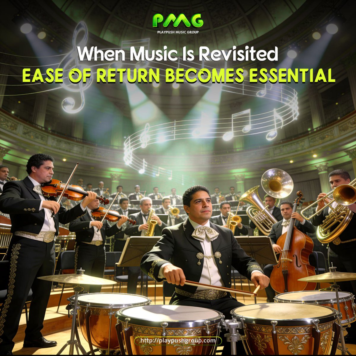 PlayPush_Music's tweet photo. Revisitation Matters: How Easy It Is to Return Shapes Music Engagement 
✅ Stable presentation logic
✅ Easy navigation and retrieval
✅ Smooth revisit experience
🌐 https://t.co/ikVRC3WtZK
#PMG #PMGMusic #PlayPush #PlayPushMusicGroup #ListeningFlow #ContentAccess #MusicPlatform https://t.co/xkT92AbGqK