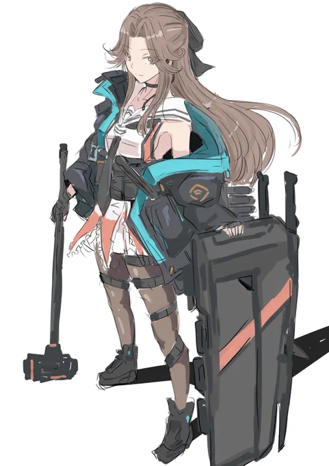 艦娘は力持ちなので重装オペレーターとしての役割もこなせます。