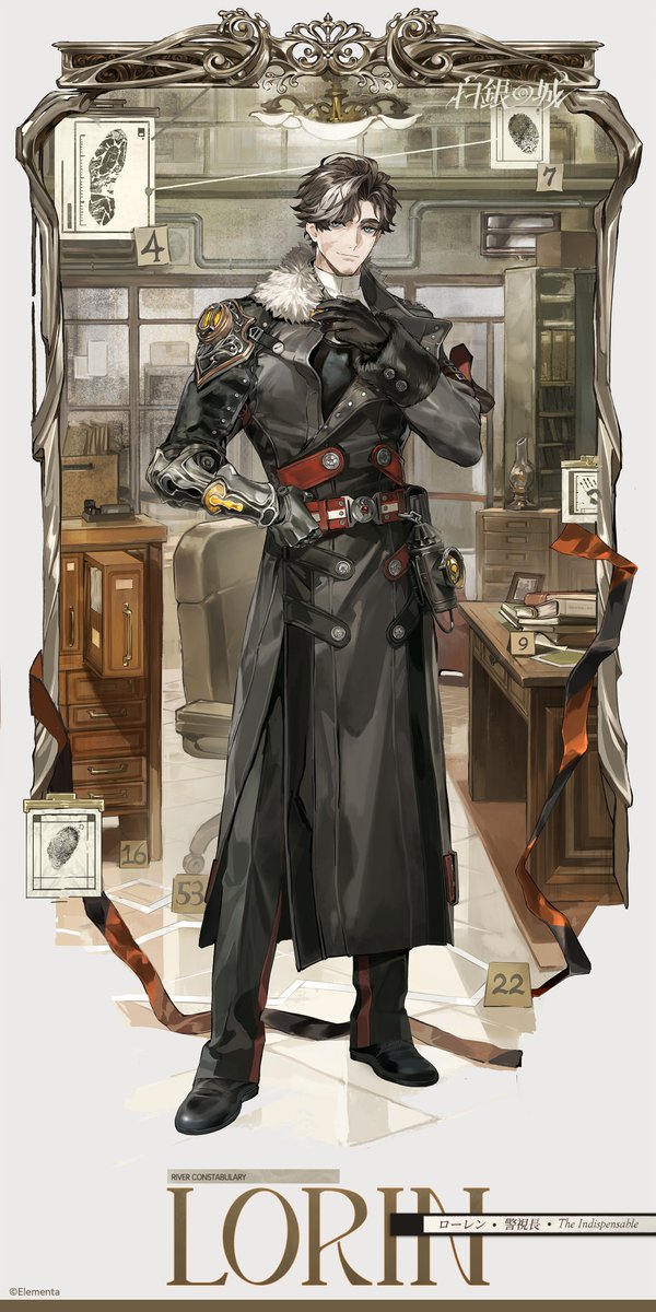 SilverPalace_JA's tweet image. キャラクター Title Page
「ローレン・警視長」

—— 欠かせない存在 ——

--
「さて、チンピラどもを逮捕しに行くぞ—―これが片付いたら休ませてもらうぜ。」
--

まずは好きにやらせる。失敗した時こそ、正しい道を示せばいい。…