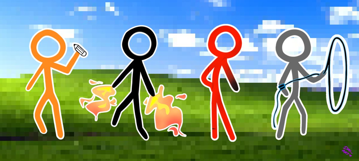 Los cuatro hermanos becker ✏️

#alanbecker #alanbeckerfanart