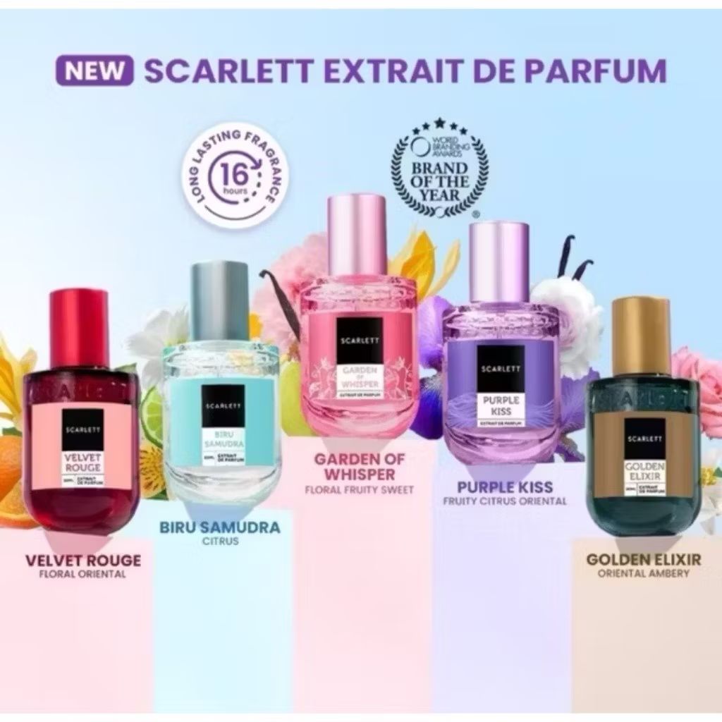 webfluidrex's tweet image. Cek SCARLETT WHITENING EAU DE PARFUM (EDP) 30ML SERIES ( READY ALL VARIAN AROMA ) dengan harga Rp10.599. Dapatkan di Shopee sekarang! s.shopee.co.id/8V2UMkmqTO?sha…