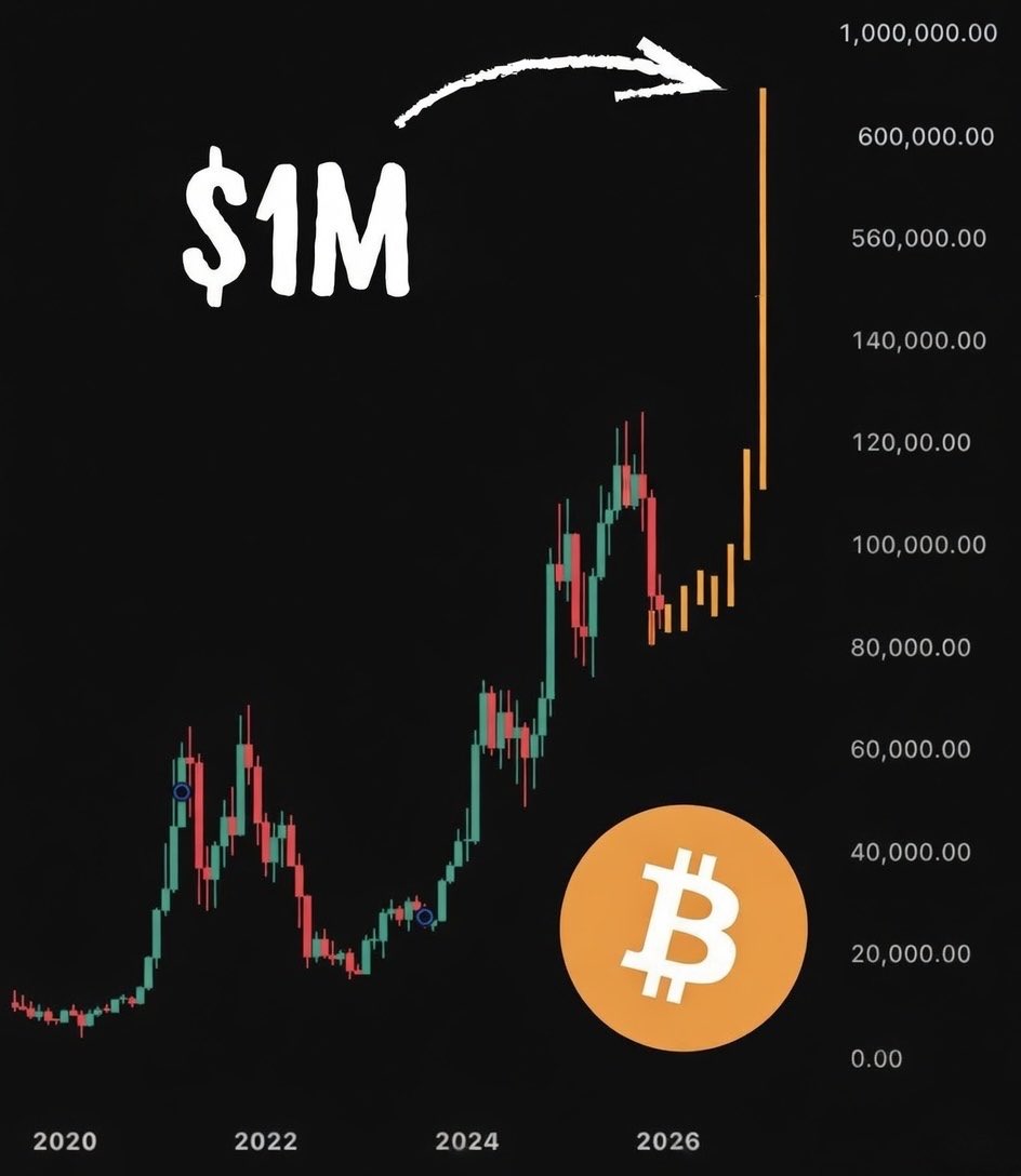 🇺🇸1兆ドルの資産運用会社バーンスタインが #Bitcoin の4年サイクルは終わり、100万ドル(1.5億円)に達するだろうと発言した。  いずれ100万ドルに到達する🚀#BTC