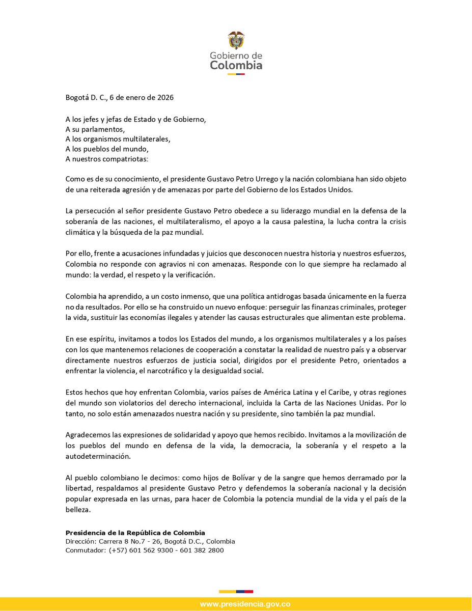 Presidencia Colombia 🇨🇴 tweet media