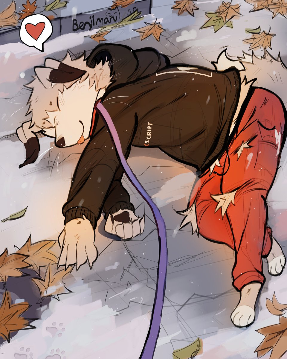 thebenjimaru2's tweet image. Get up dude we got places to be!