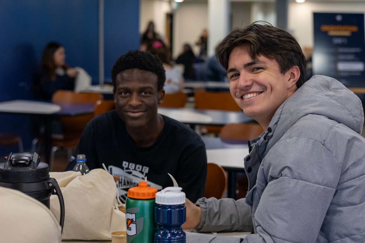 keyanocollege's tweet photo. Day 1 of Student Orientation ✔️
We welcomed our newest Huskies with breakfast, an opening ceremony, Student Life Q&amp;A, courtyard connections, and lunch.

Day 2 is tomorrow 👉 https://t.co/U1m6Mzjri2

Small classes. Big results.

#WeAreKeyano #Keyano60 #FMWB https://t.co/owjjrH3vW3