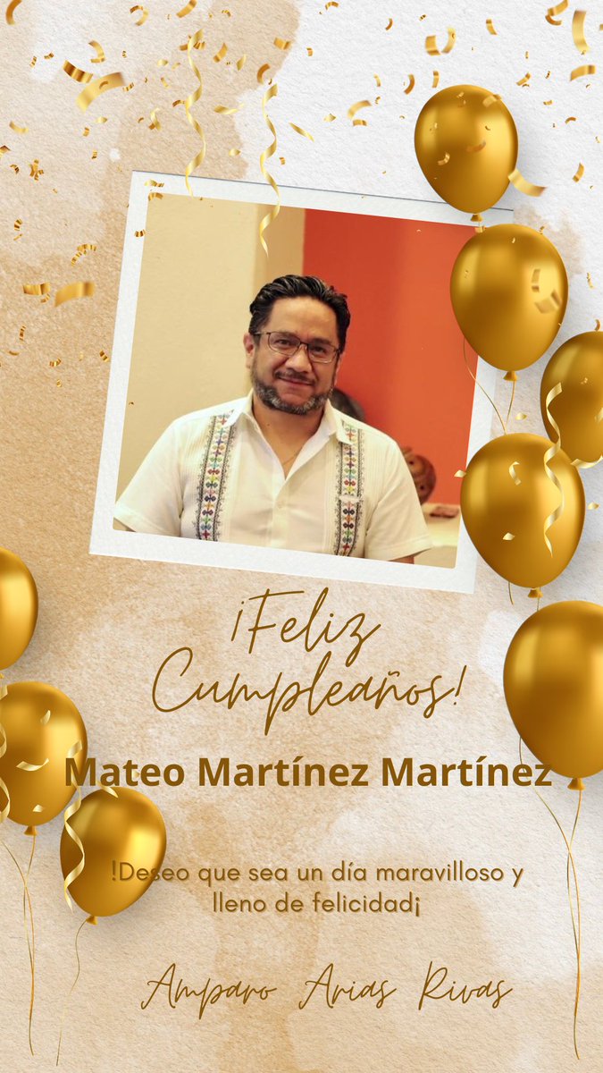 Felicidades a mi compañero y amigo, Magistrado Mateo Martínez Martínez. Disfruta de tu vida!