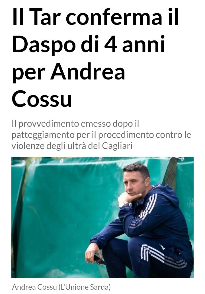 CN29vfarsopoli's tweet photo. In altre circostanze, è stato sufficiente dichiararsi "parte lesa" e avere qualche Santo in Par...lamento!
#cossu
#cagliari
#figc
#tar
https://t.co/nQvnbRRAlk https://t.co/ap9GBrQHkm
