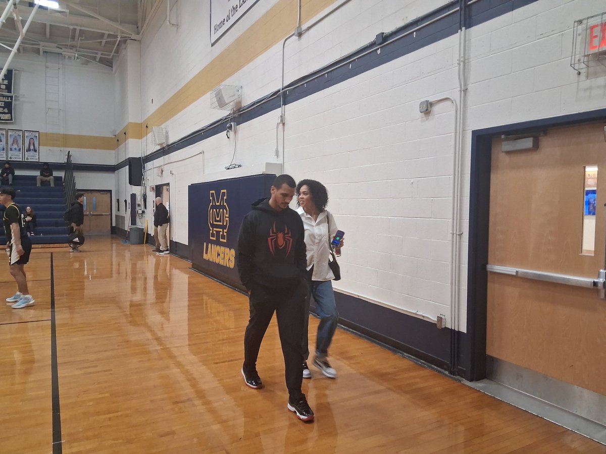 In the house for tonight's game: Boston Celtics HC Joe Mazzulla. <a href="/BosHeraldSports/">Boston Herald Sports</a> <a href="/Murray_Jack_/">Jack Murray</a>