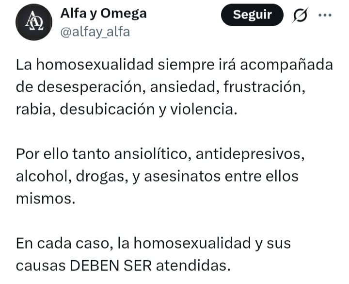 Trans/Homofobicos Out Of Context tweet media