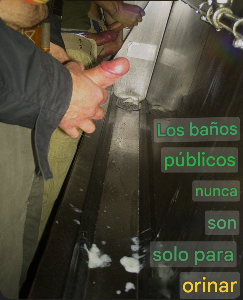 Captionspajeros's tweet photo. Todo hombre que ha entrado a un baño público se ha dado cuenta de esto. https://t.co/SABqJvlSEd