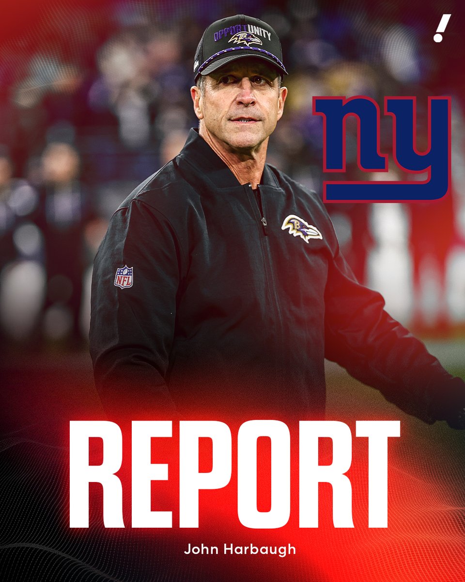 John Harbaugh is expected to be "a favorite" for the Giants’ head coaching job, per <a href="/AdamSchefter/">Adam Schefter</a>.

Harbaugh is expected to draw interest from multiple teams, not just New York.